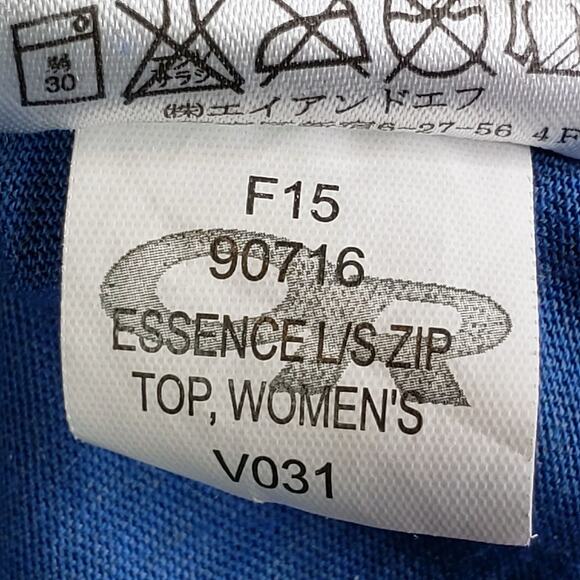 Oudoor Research Shirt Womens Large Blue Wool Blend Lightweight Base Layer Flaw - Picture 9 of 11